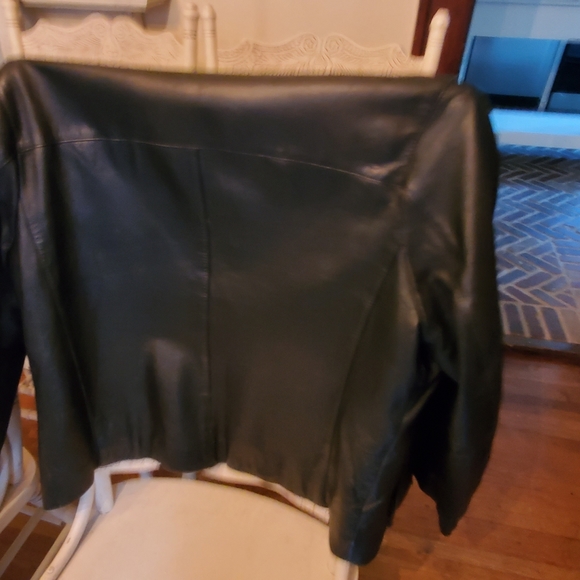 Kenneth Cole Leather Jacket - Picture 5 of 5